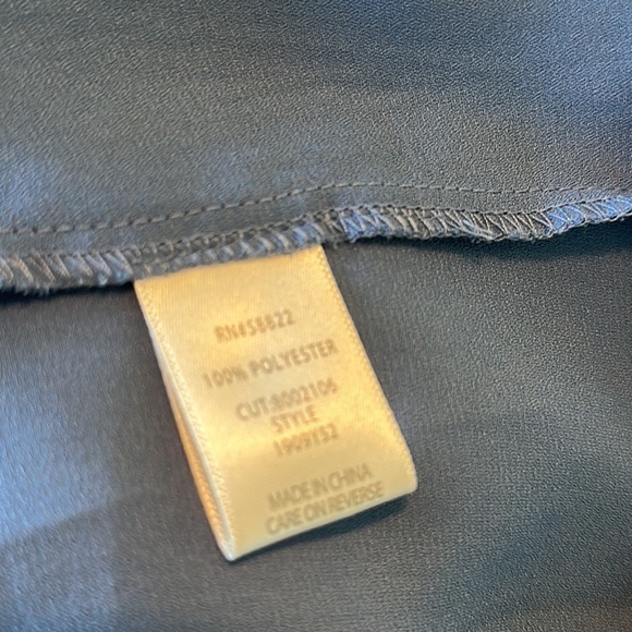 🍌 Max Studio Blue Floral Dress | Size Large - Picture 10 of 10